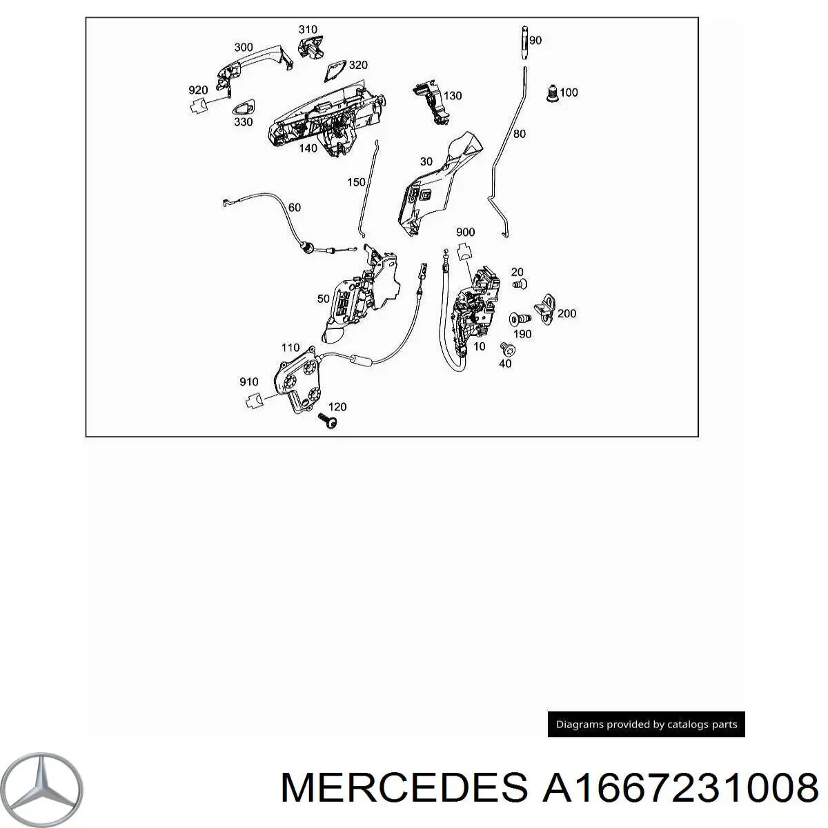  Mercedes A1667231008 ціна, від 2.54 USD
