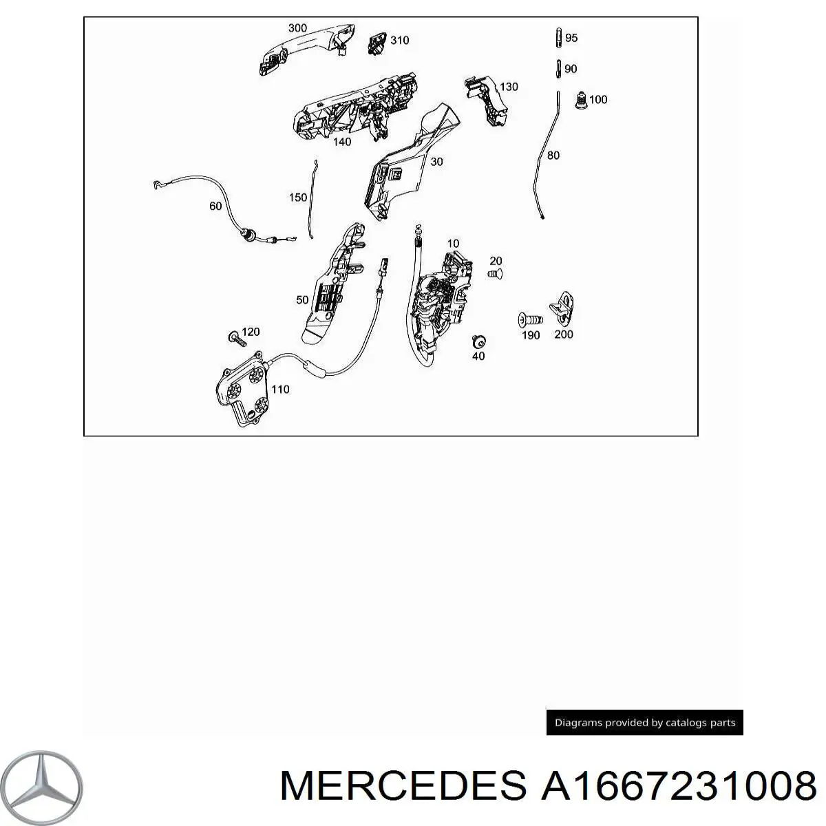 A1667231008 Mercedes 