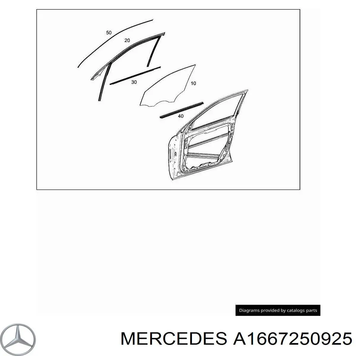 A1667251900 Mercedes 