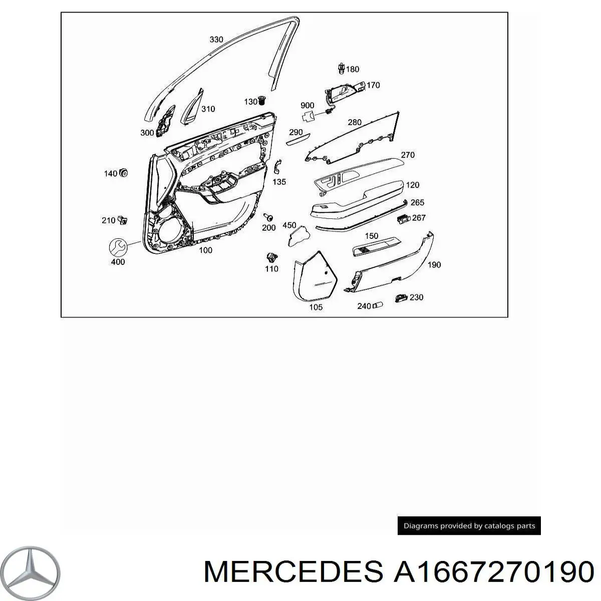 A1667270190 Mercedes 