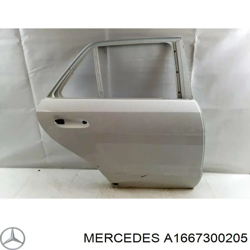 Двері задні, праві Mercedes A1667300205 ціна, від 442.91 USD
