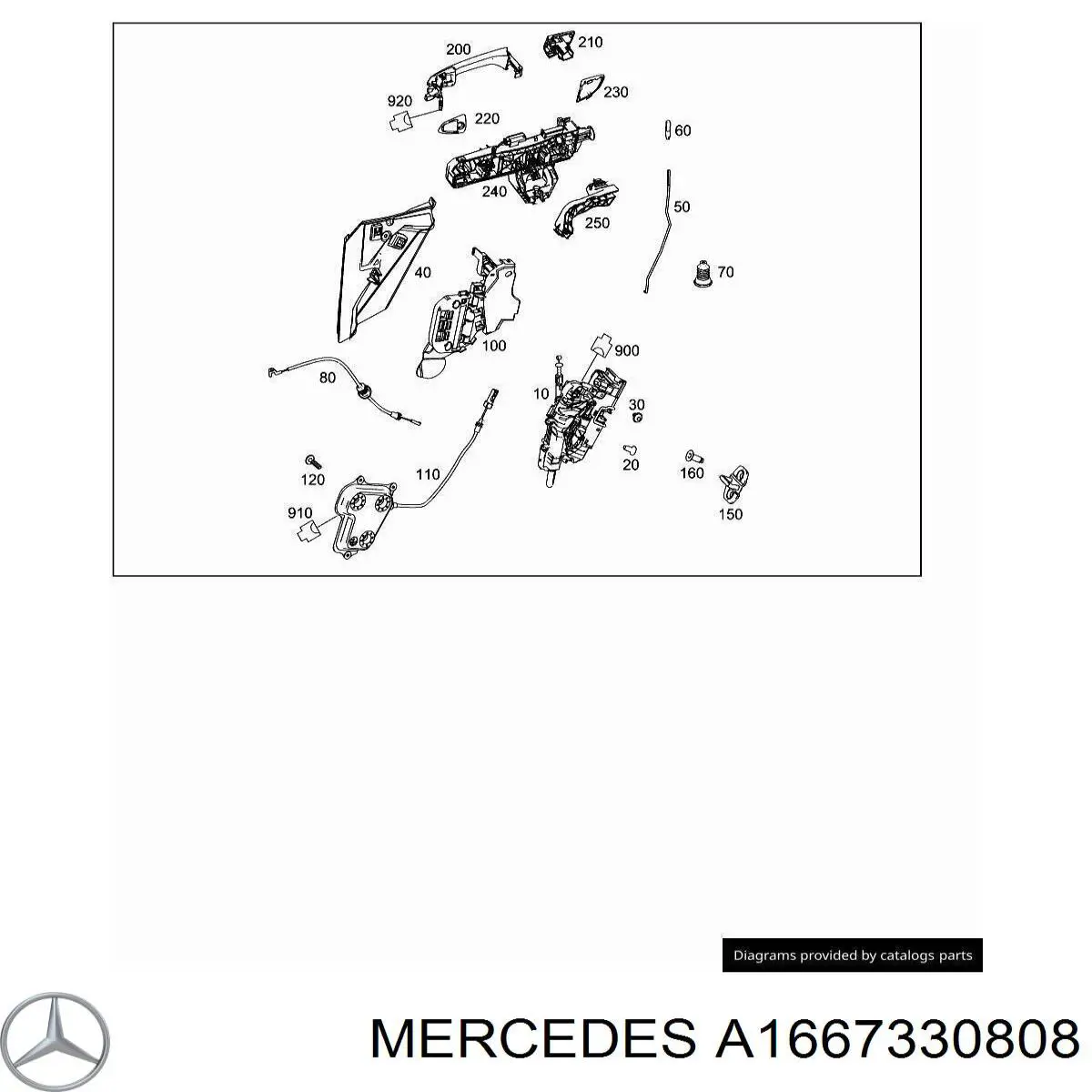 A1667330808 Mercedes 