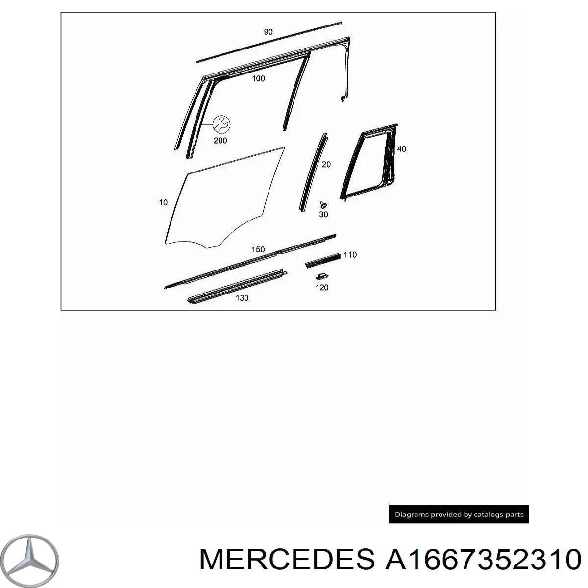 A1667352310 Mercedes 