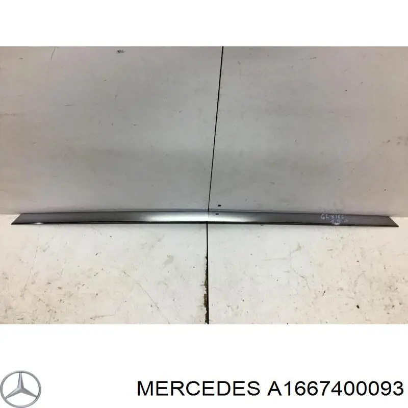 Накладка двері багажника Mercedes A1667400093 ціна, від 103.99 USD