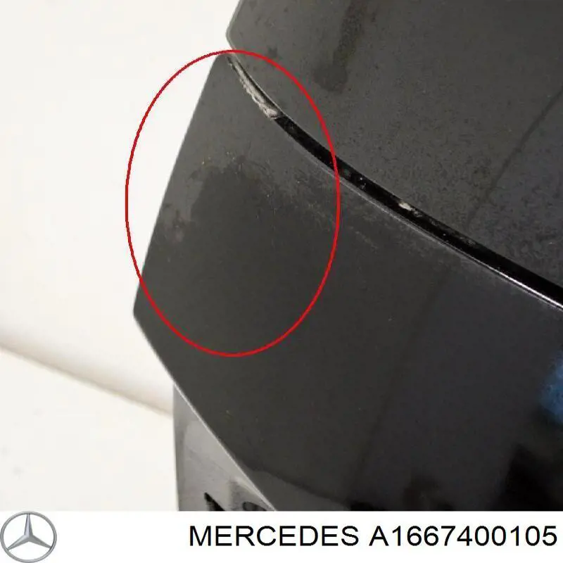 Купити A1667400105 Mercedes Задня ляда