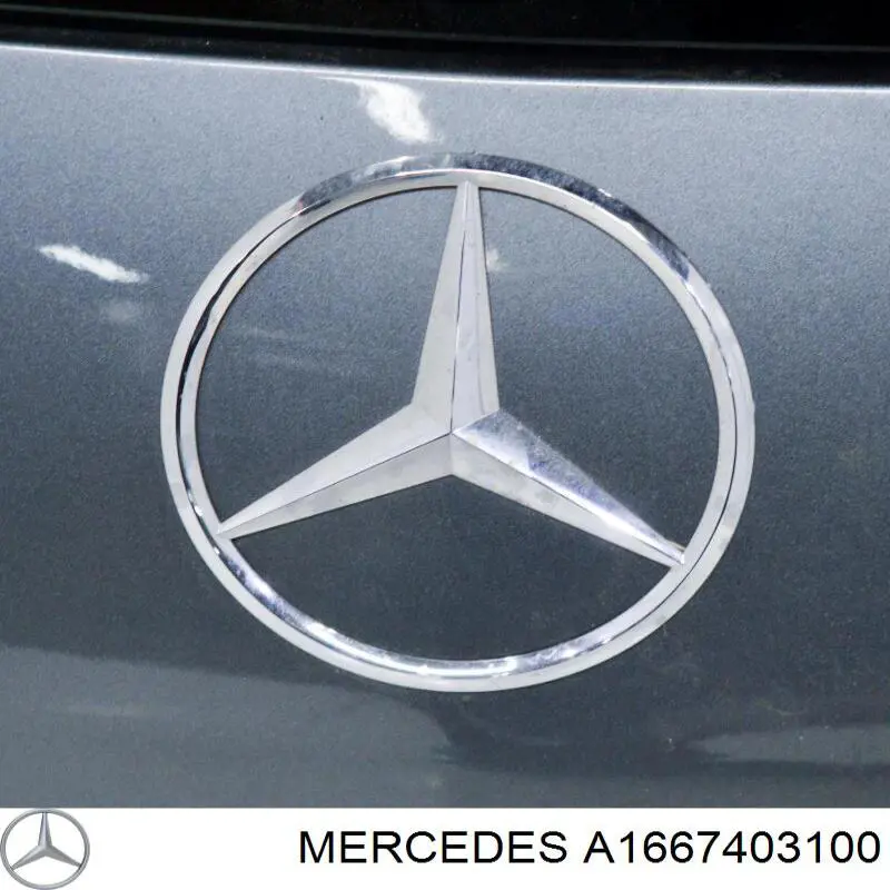Купити A1667403100 Mercedes Петля третіх/п'ятих дверей