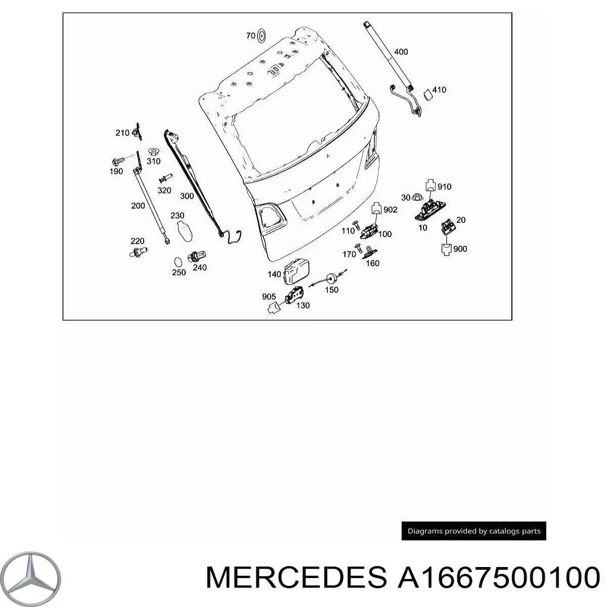 A1667500100 Mercedes 
