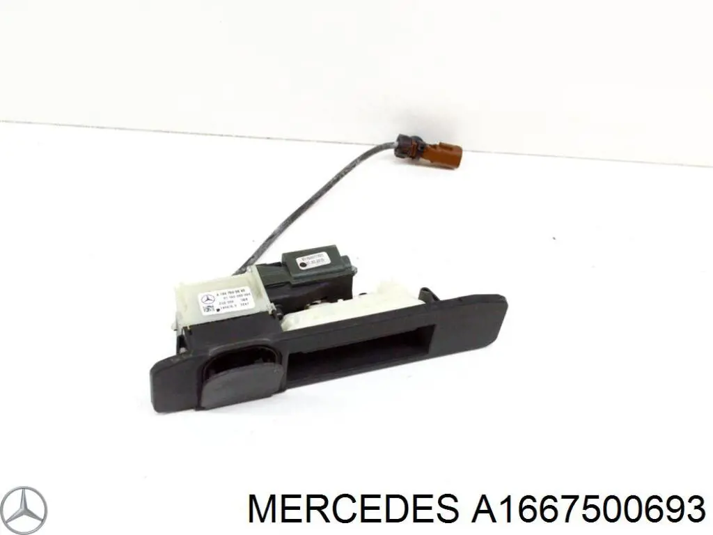 Купити A1667500693 Mercedes Ручка третіх дверей, зовнішня