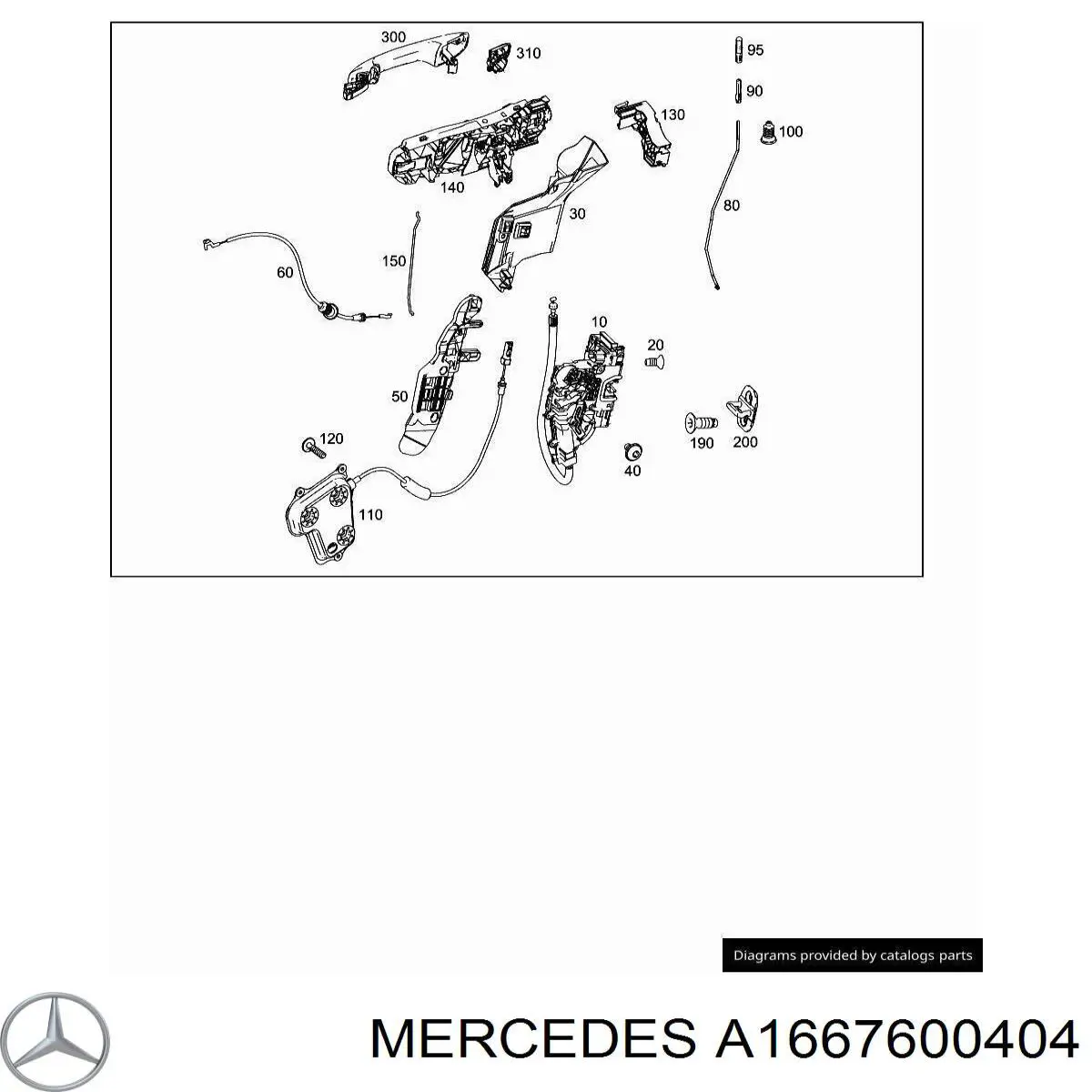 A1667600404 Mercedes 