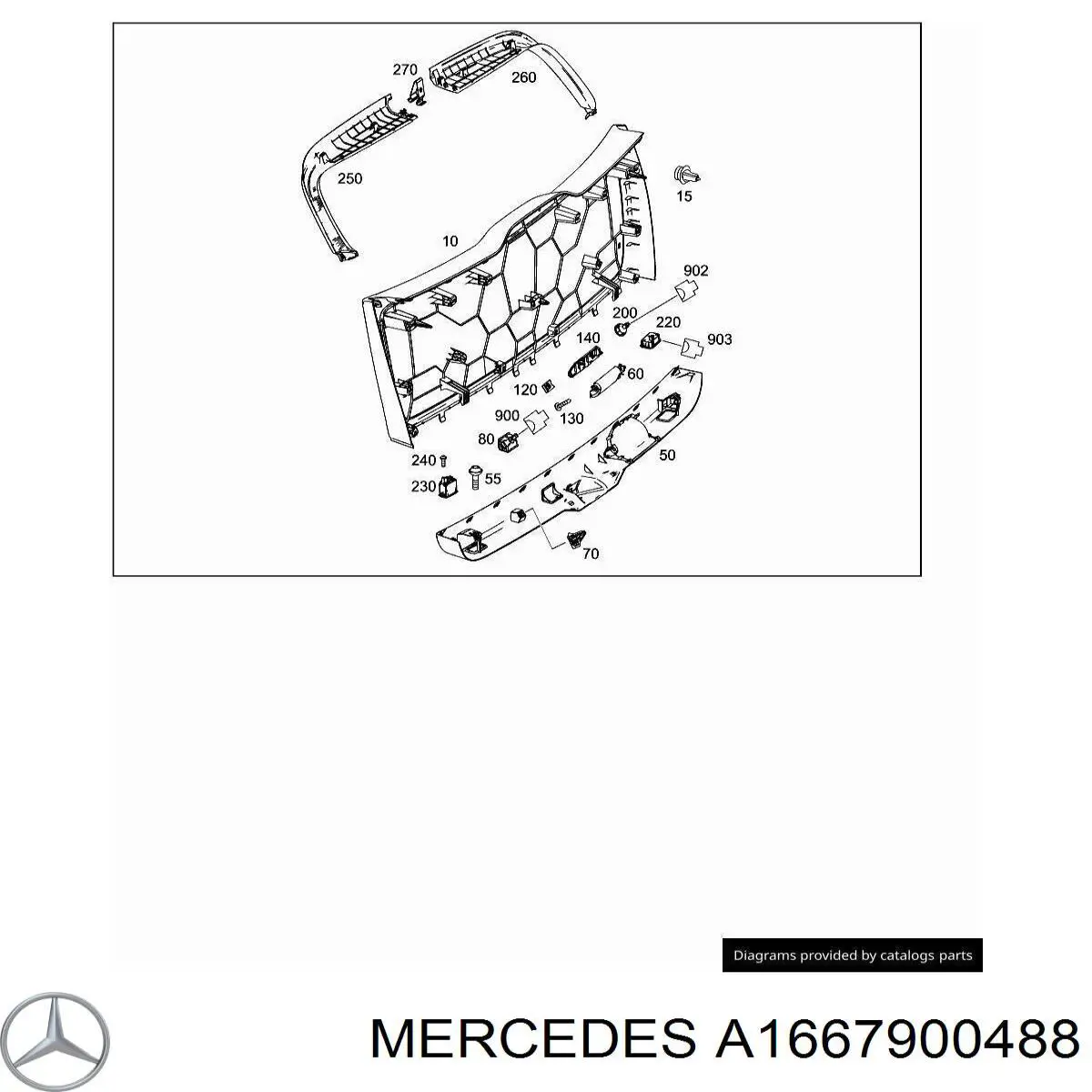 A1667900488 Mercedes 