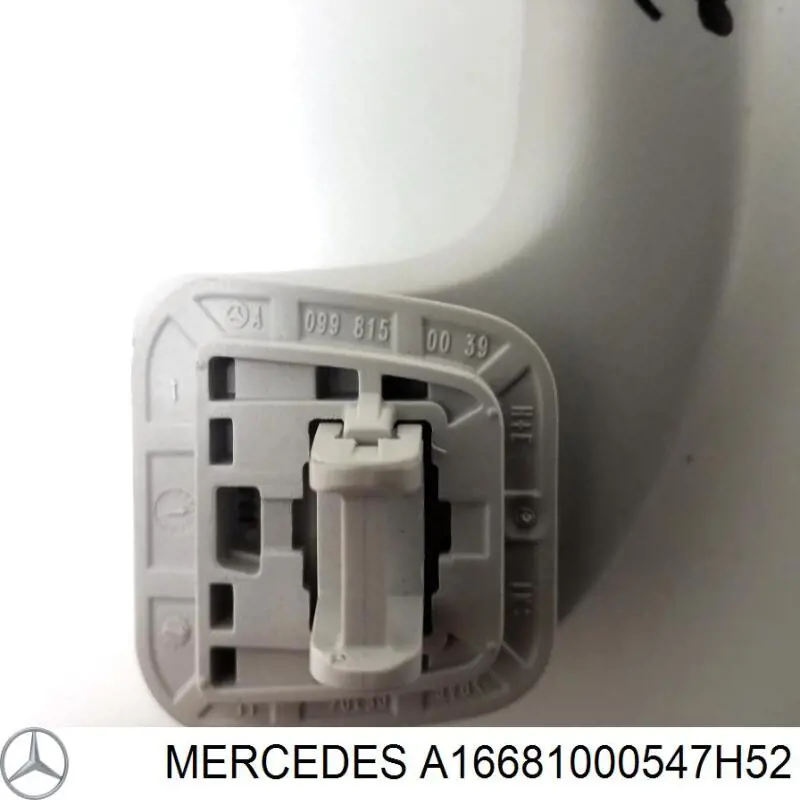 Ручка салону, дахи A1668100054 Mercedes