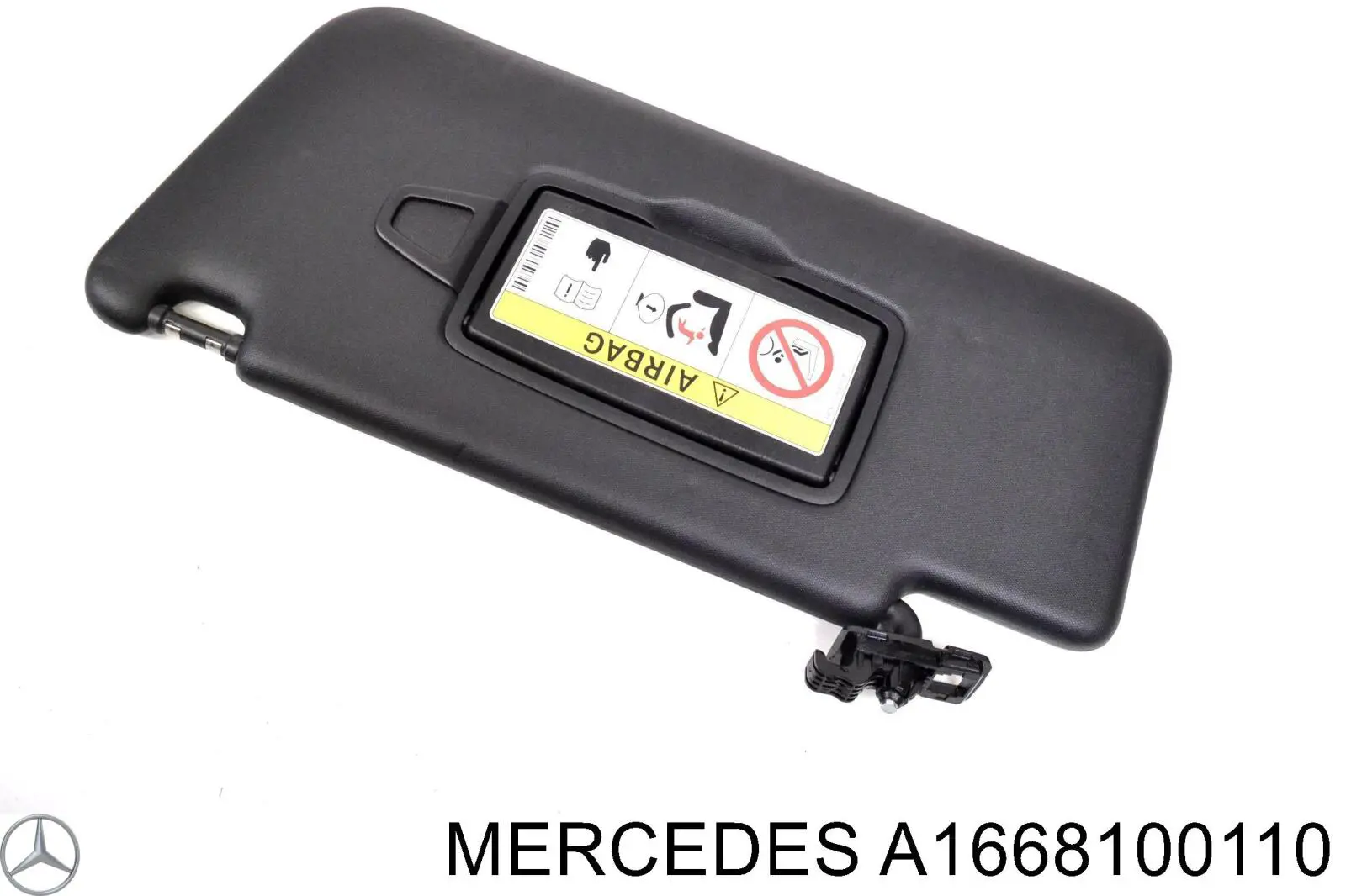 A1668100110 Mercedes Козирок протисонячний