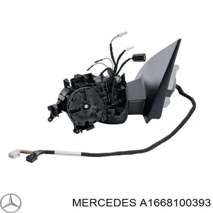 Купити A1668100393 Mercedes Бічне дзеркало заднього виду ліве