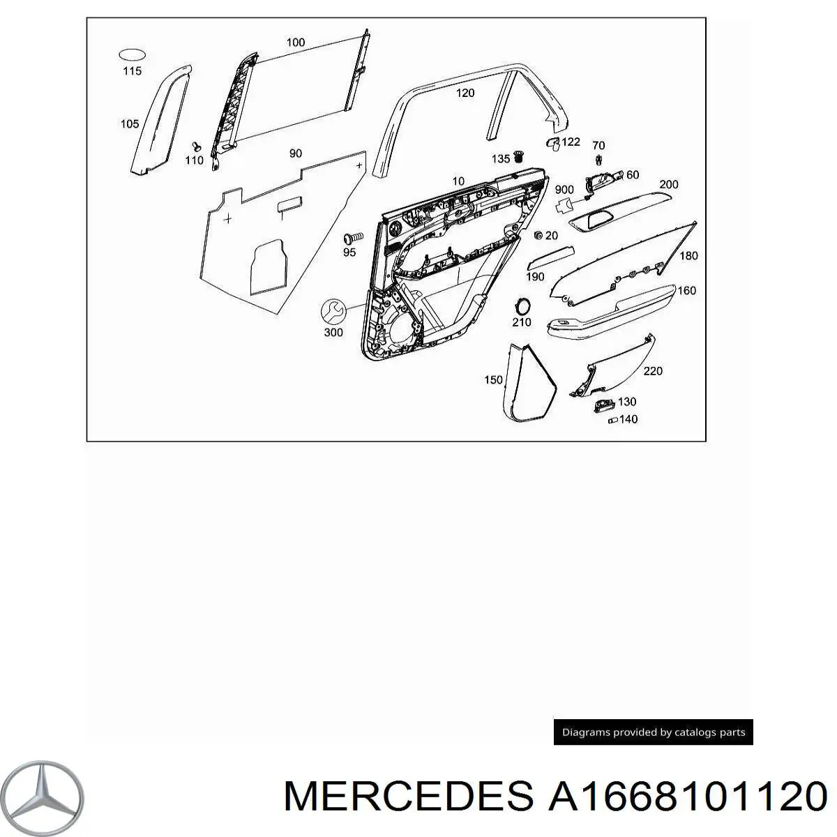 A1668101120 Mercedes 