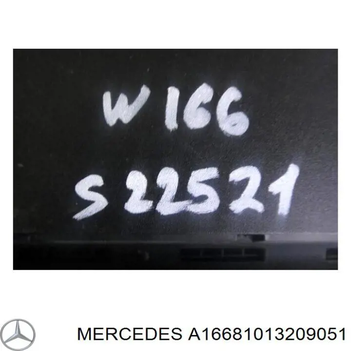  Mercedes A16681013209051 ціна, від 114.02 USD