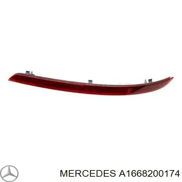 Правий катафот заднього бампера Signeda ZBZ1610R ціна, від 23.03 USD