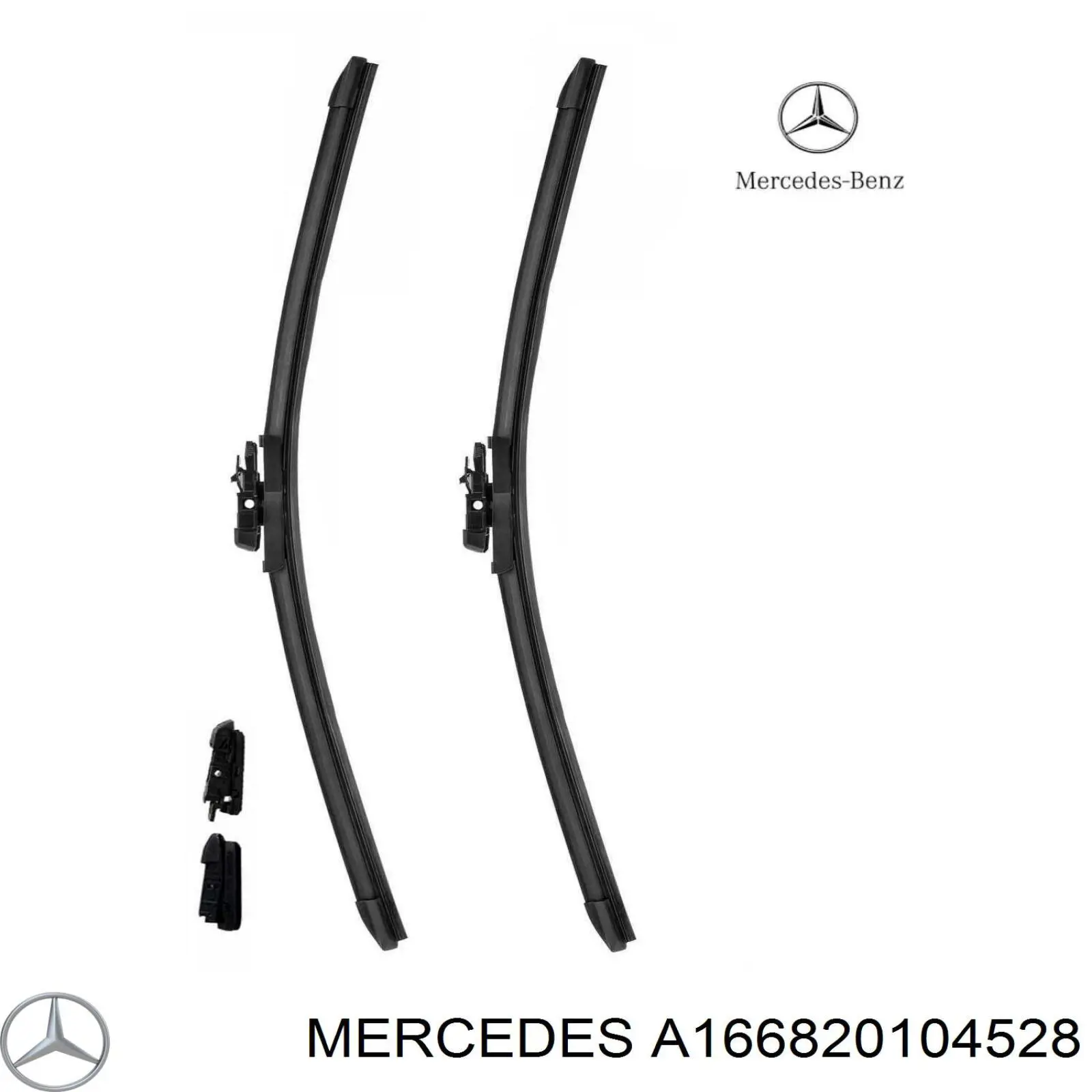 Купити A166820104528 Mercedes Безконтактні двірники
