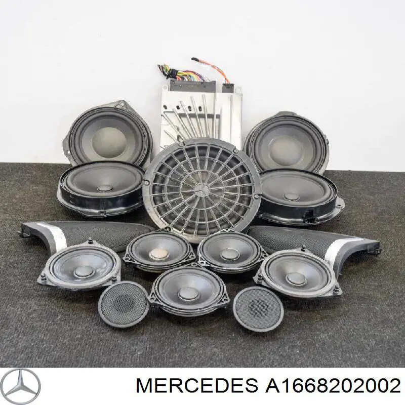 Динамік передньої двері A1668202002 Mercedes
