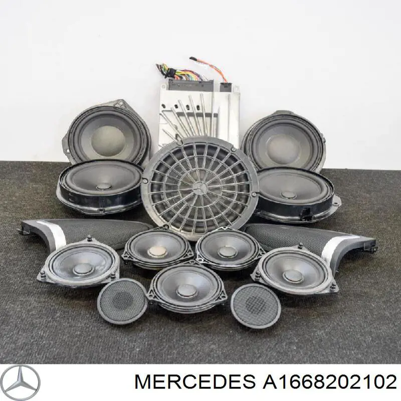 Динамік задньої двері Mercedes A1668202102 ціна, від 31.67 USD