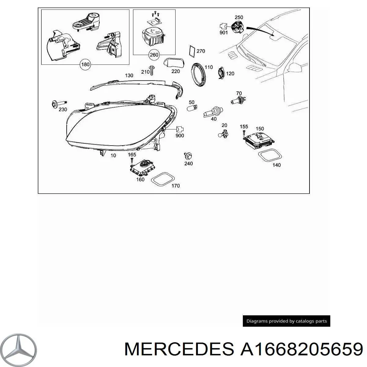 A1668205659 Mercedes 