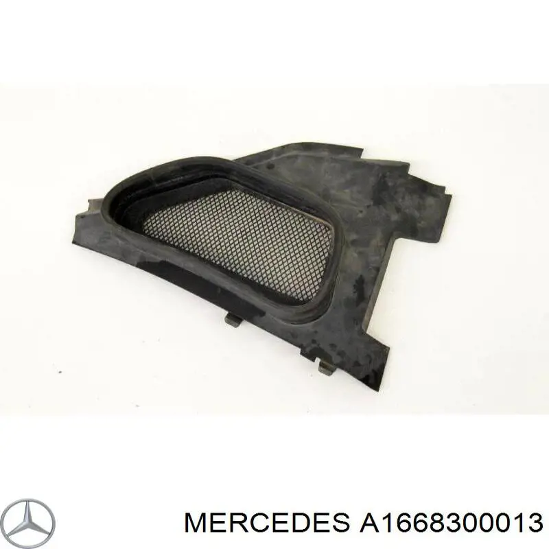 A1668300013 Mercedes Водостік лобового скла, жабо
