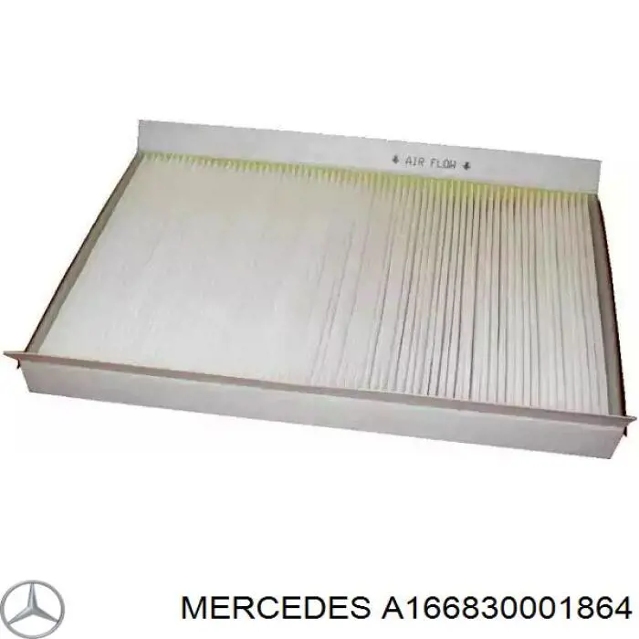A166830001864 Mercedes фільтр салону