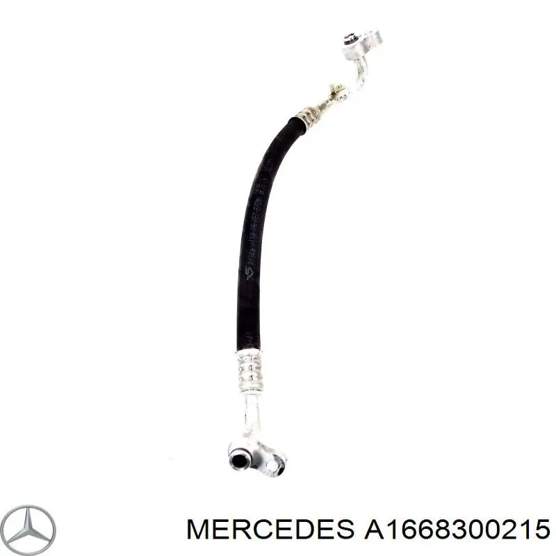 Шланг кондиціонера, від випарника до компресора Mercedes A1668300215 ціна, від 61.51 USD