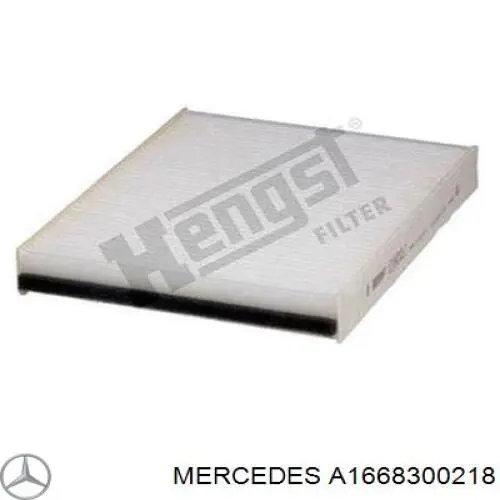 Купити A1668300218 Mercedes Фільтр салону вугільний