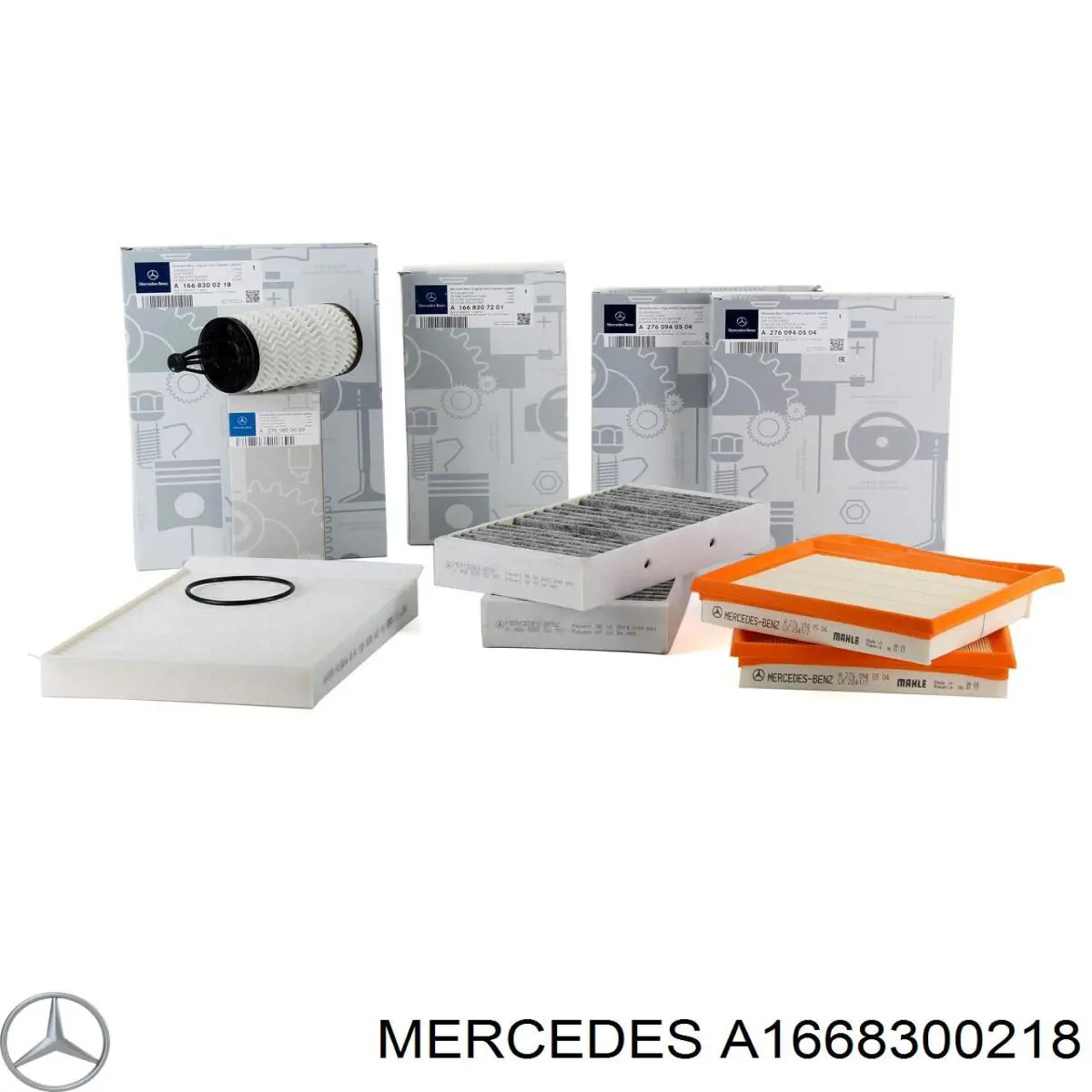 Повітряний фільтр салону Mercedes A1668300218