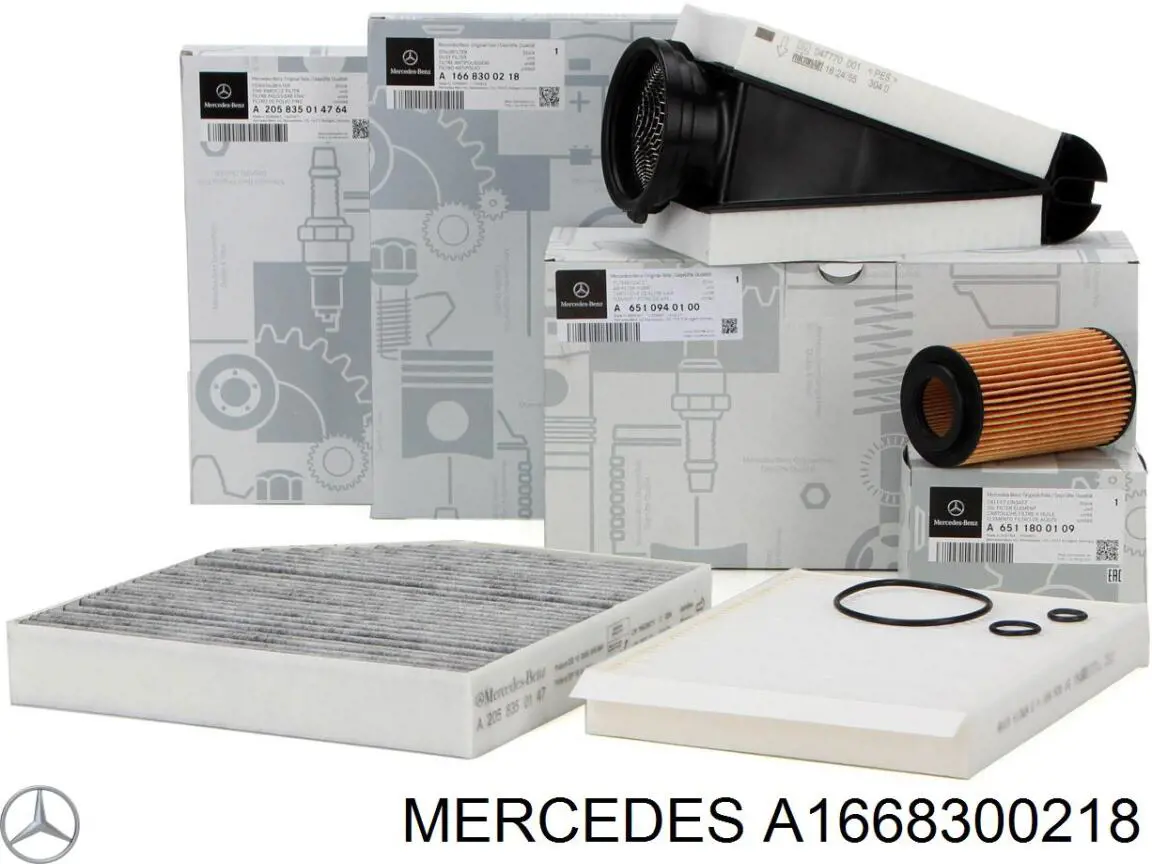 A1668300218 Mercedes Внутрішньосалонний фільтр