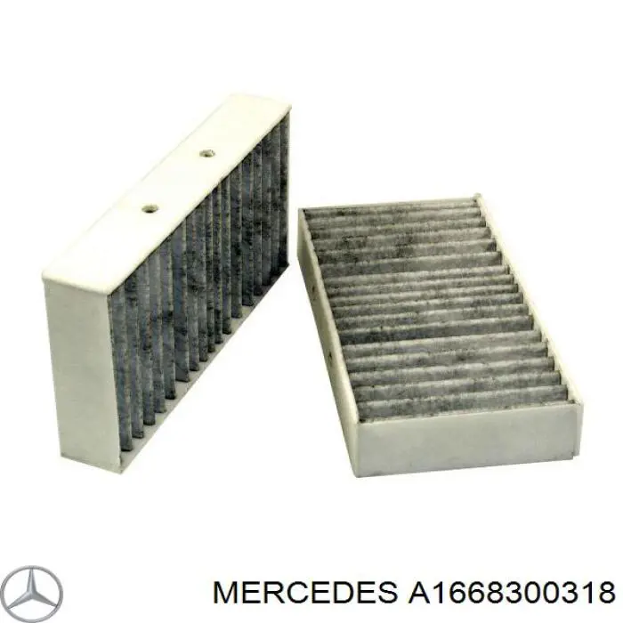 Фільтр салону A1668300318 Mercedes