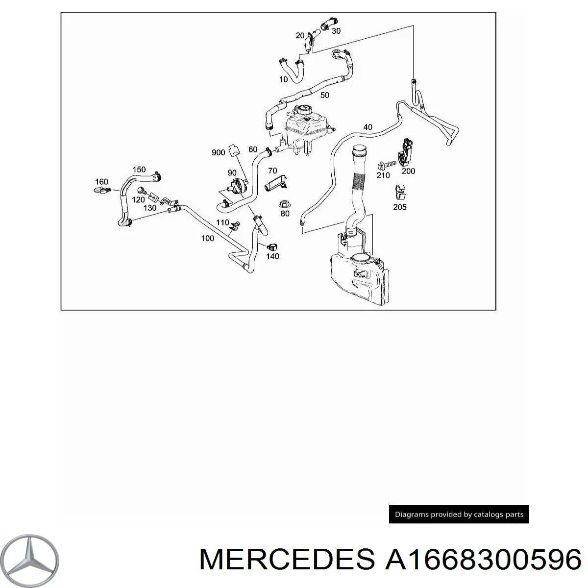 A1668300596 Mercedes 