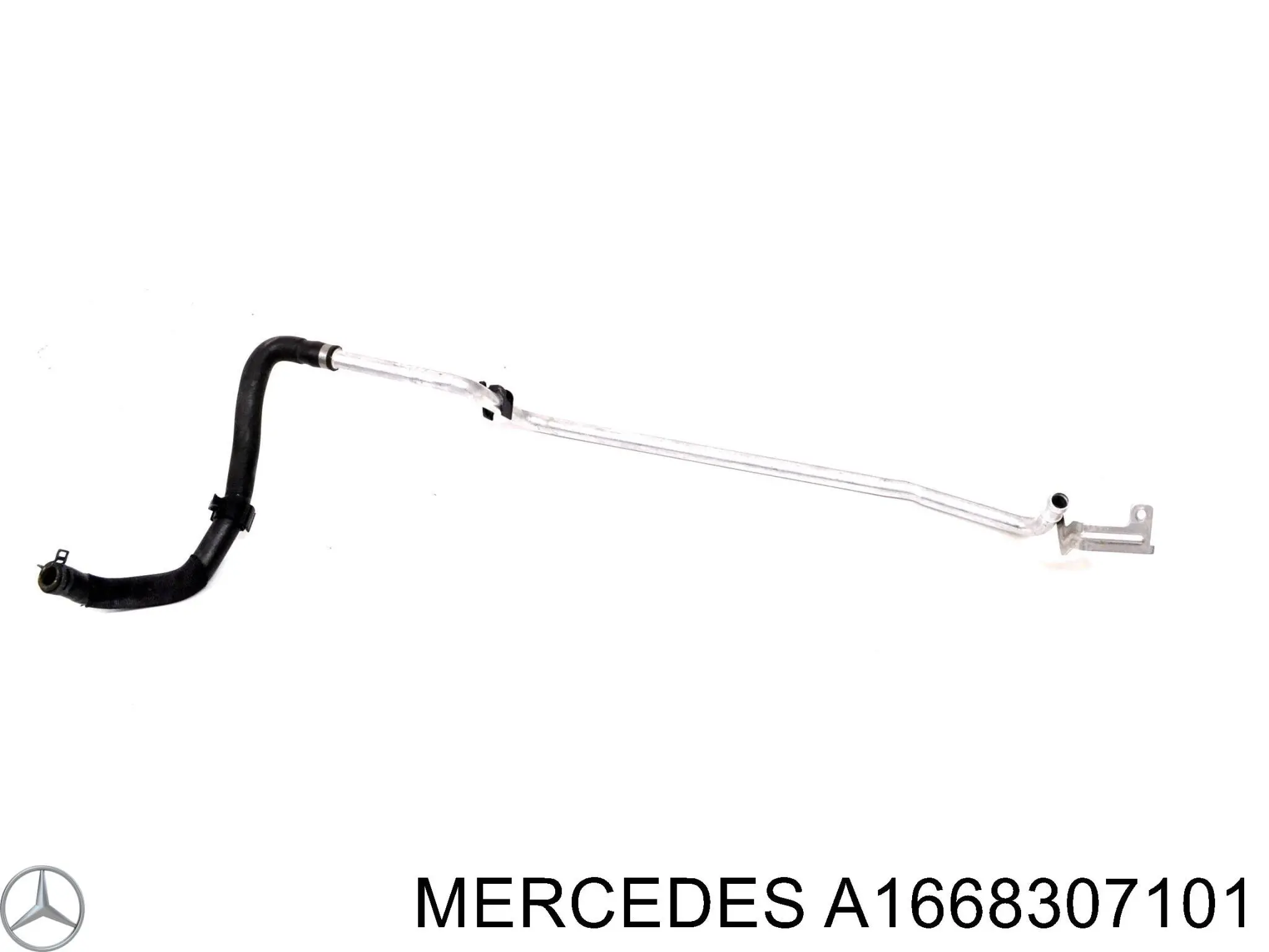 A1668305196 Mercedes Шланг термостата