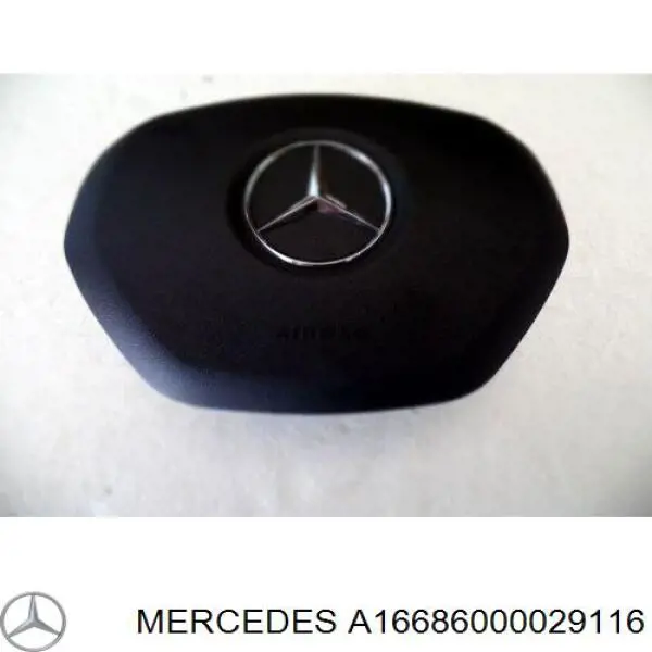  Подушка безпеки, водійська, AIRBAG Mercedes ML/GLE 