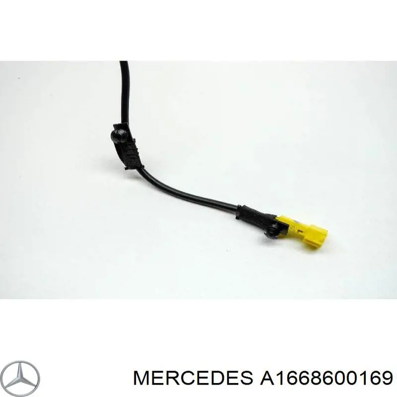 Важіль фіксатора ременя безпеки передній Mercedes A1668600169