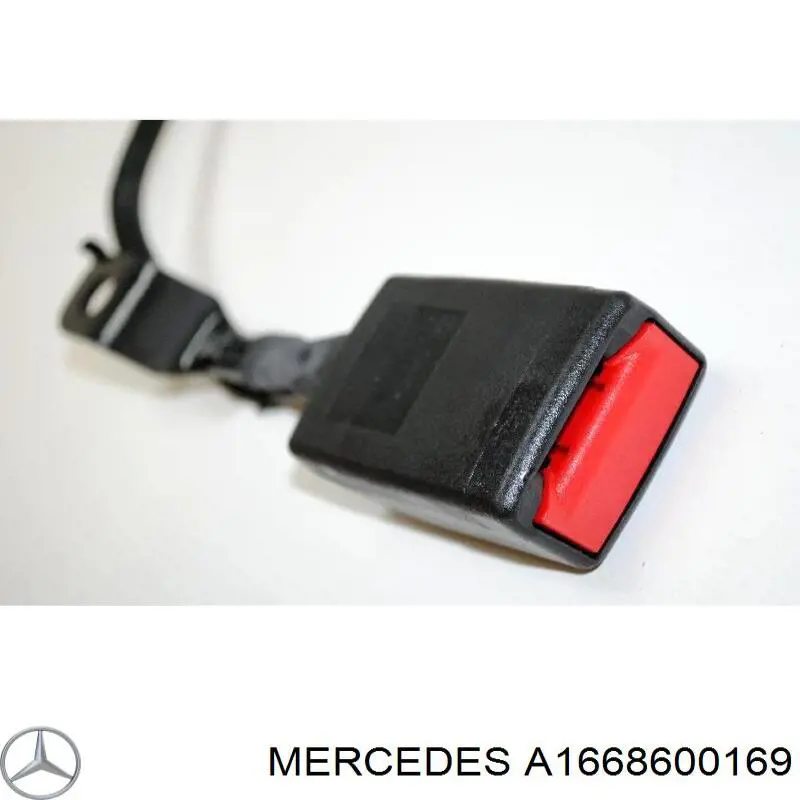 Важіль фіксатора ременя безпеки передній Mercedes A1668600169 ціна, від 19.88 USD