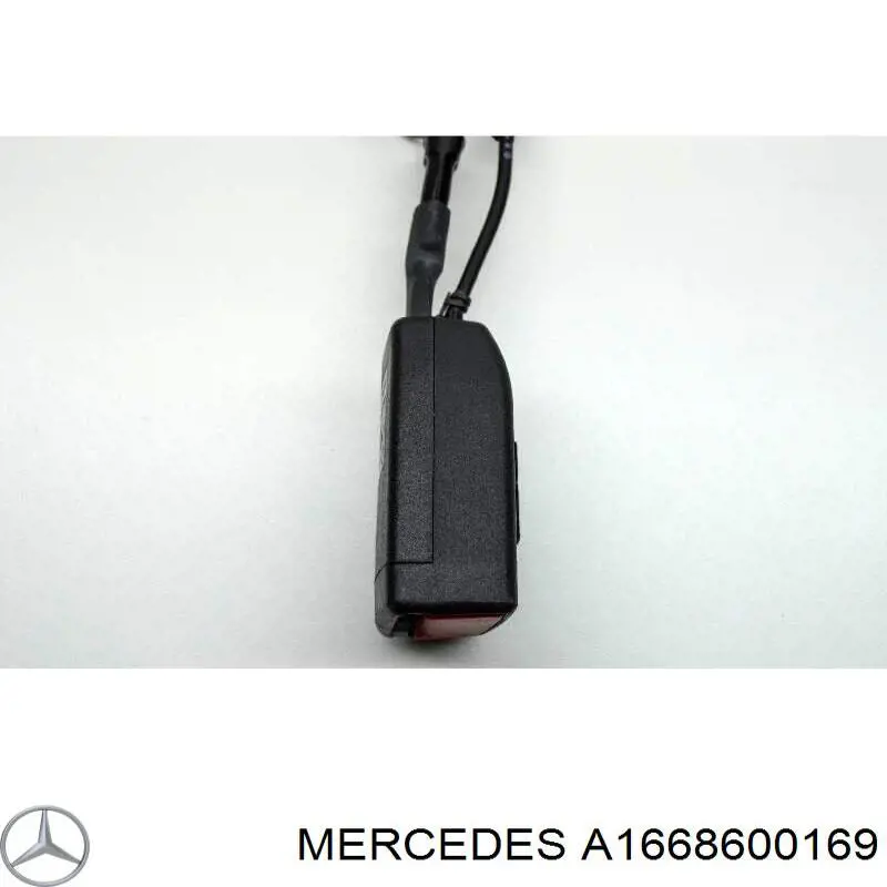 Купити A1668600169 Mercedes Важіль фіксатора ременя безпеки передній