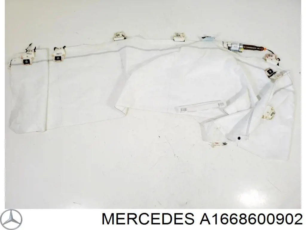 Подушка безпеки, збоку ліва айрбег Mercedes A1668600902 ціна, від 190.04 USD