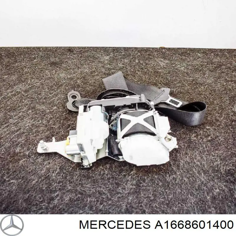 Купити A1668601400 Mercedes Пасок безпеки передній правий