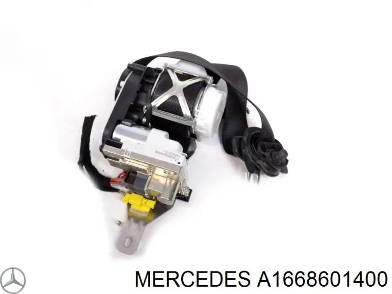 Ремінь безпеки передній правий Mercedes A1668601400