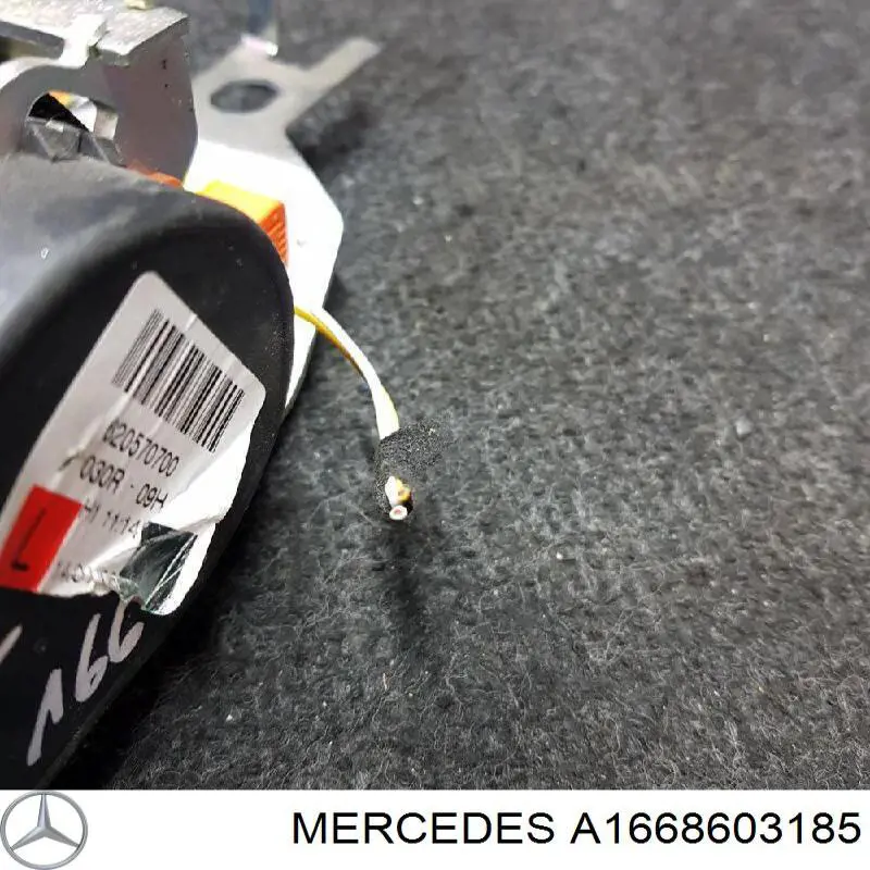 A1668603185 Mercedes Пасок безпеки задній лівий