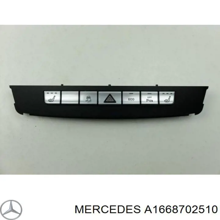 A1668702510 Mercedes Блок кнопок центральної консолі