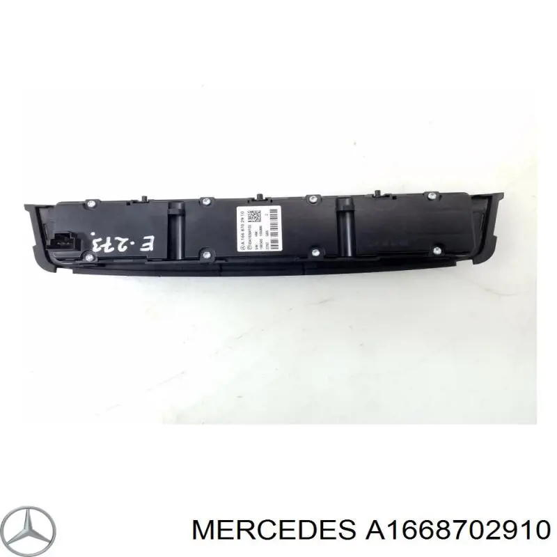 A1668702910 Mercedes Блок кнопок центральної консолі