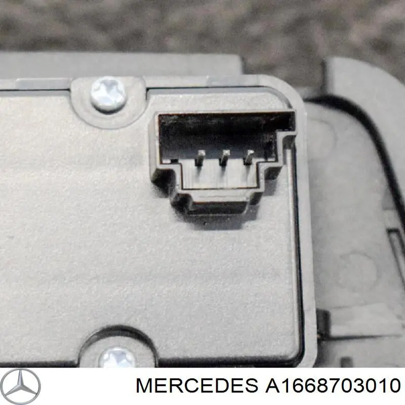 A1668703010 Mercedes Блок кнопок центральної консолі