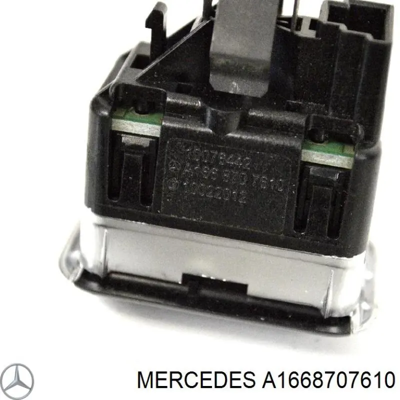 Кнопка салону приводу замка 3/5 двері (ляди)/кришки багажнику Mercedes A1668707610 ціна, від 12.67 USD
