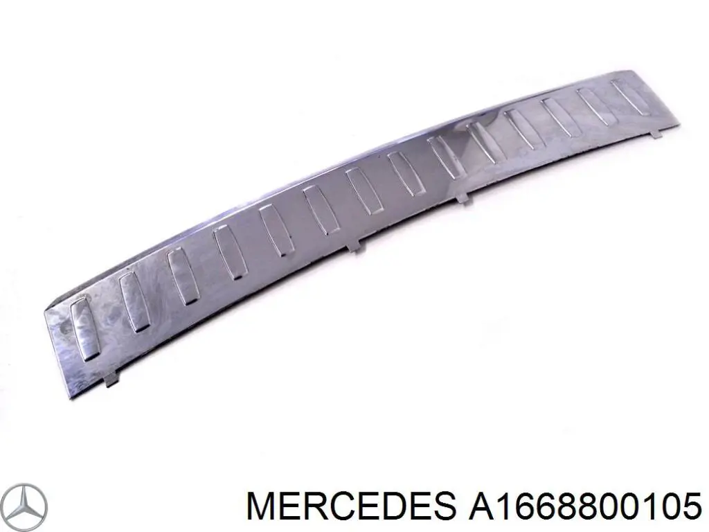 Пластик під лобове скло Mercedes A1668800105 ціна, від 50.68 USD