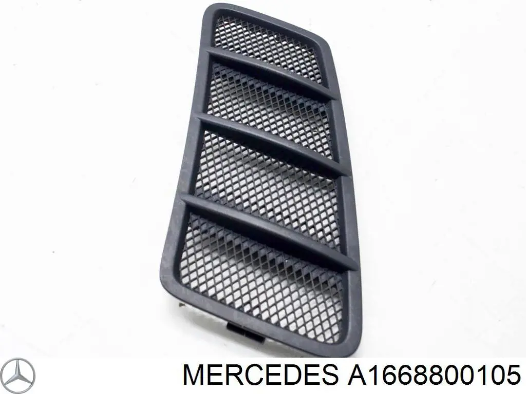 Пластик під лобове скло Mercedes A1668800105 ціна, від 50.68 USD