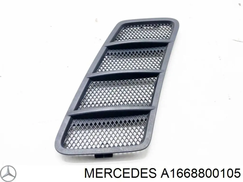 Купити A1668800105 Mercedes Огорожа, рамка під лобове скло