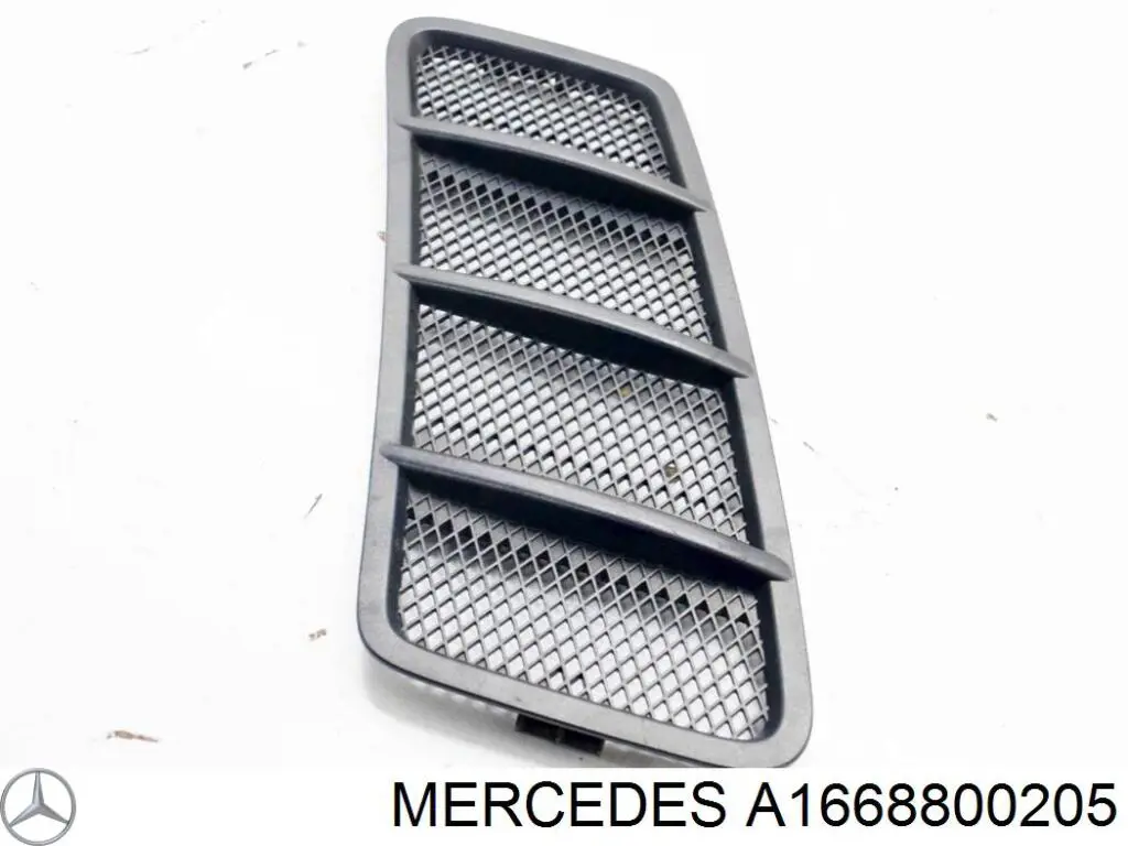 Решітка капота A1668800205 Mercedes
