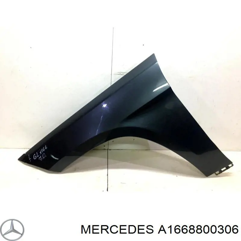 A1668800306 Mercedes Переднє ліве крило
